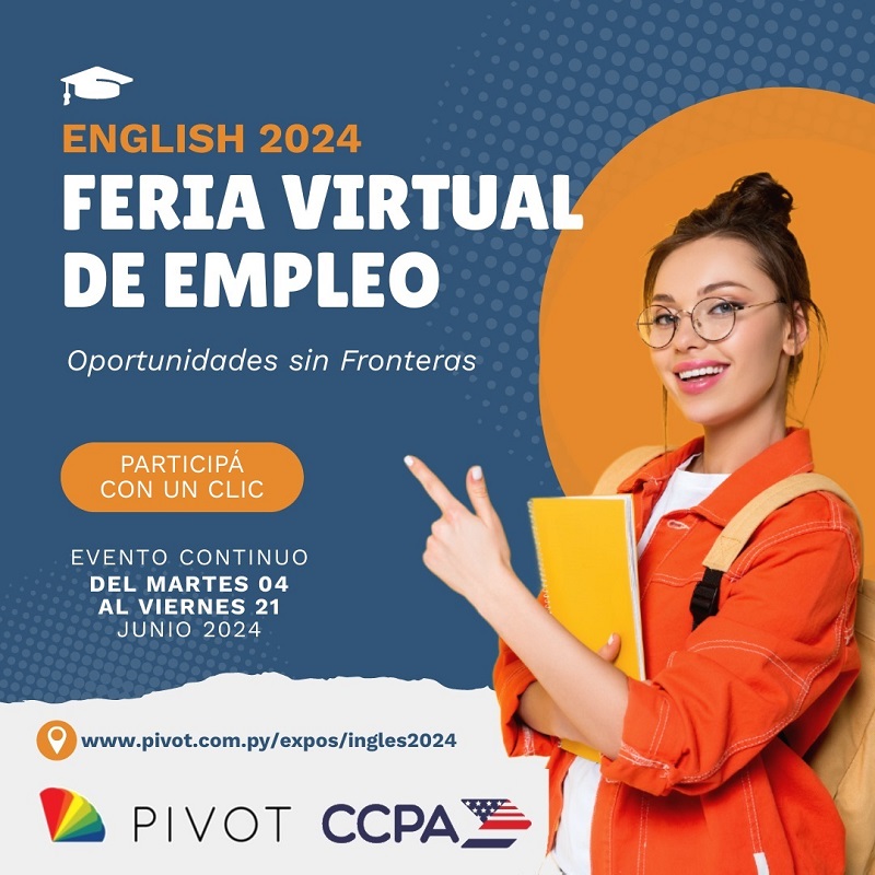 Feria Virtual de Empleos Inglés 2024